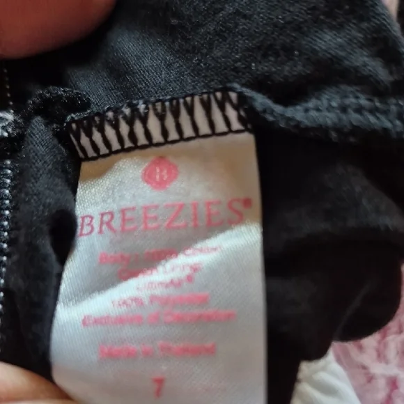 Breezies Women's Panties Set - Black, White, Tan - Picture 4 of 7